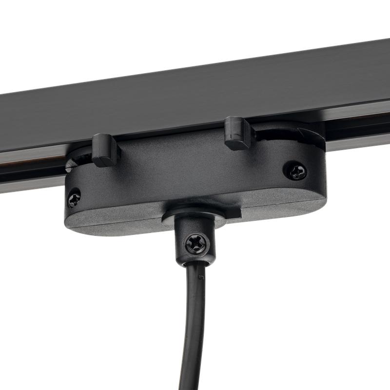 Светильник трековый подвес светодиодный ARTLINE 40х40х300мм 12Вт 840Лм 4000К 230В алюм./пластик. 5.5кв.м черн. Ritter 59709 8