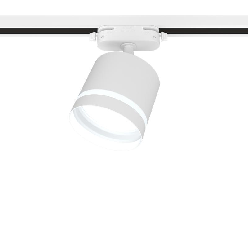 Светильник трековый ARTLINE поворотный 85х85х80мм GX53 230В алюм./пластик. 4кв.м бел Ritter 59865 1