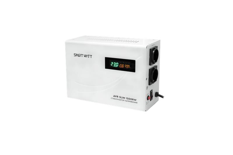 Стабилизатор напряжения настенный SMARTWATT AVR SLIM 1500RW 4512020310003