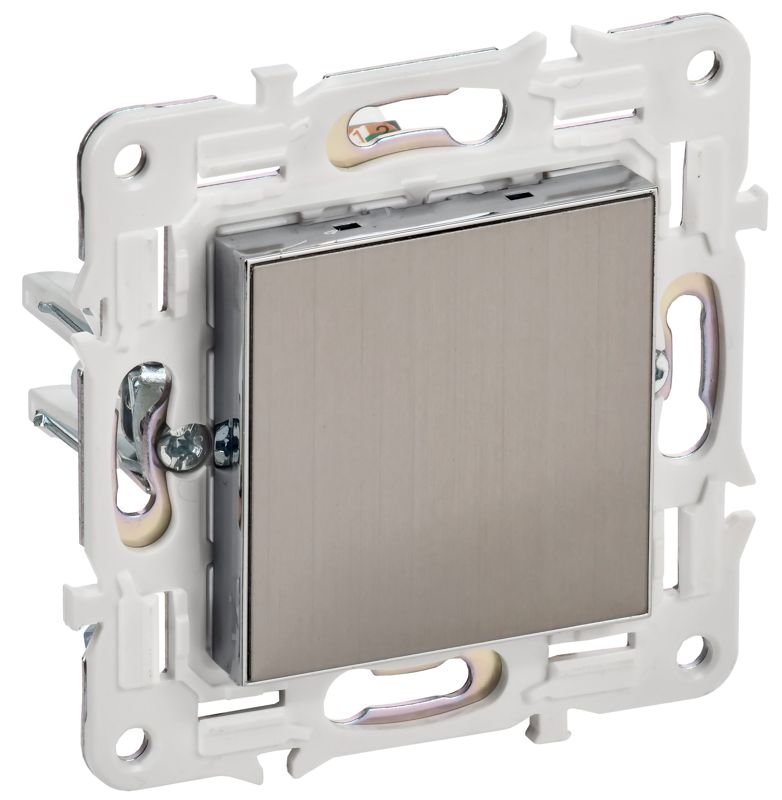 Заглушка с суппортом SKANDY SK-C01N никель IEK SK-PL10-K50