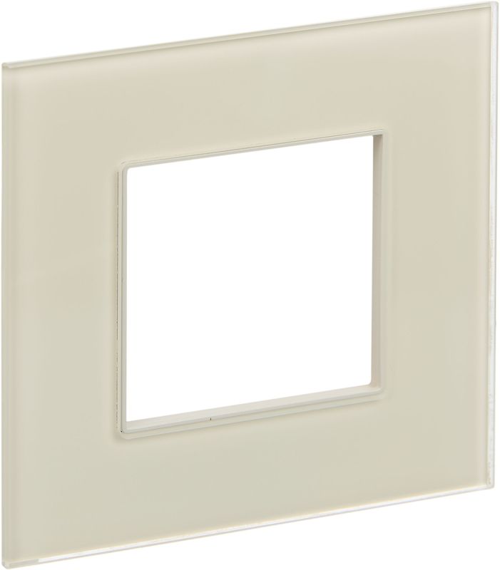 Рамка 1-м SKANDY SK-F21B стекло беж. IEK SK-M12-G-K10