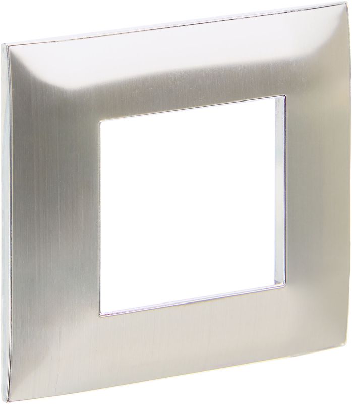 Рамка 1-м SKANDY SK-F31N металл никель IEK SK-M12-M-K50