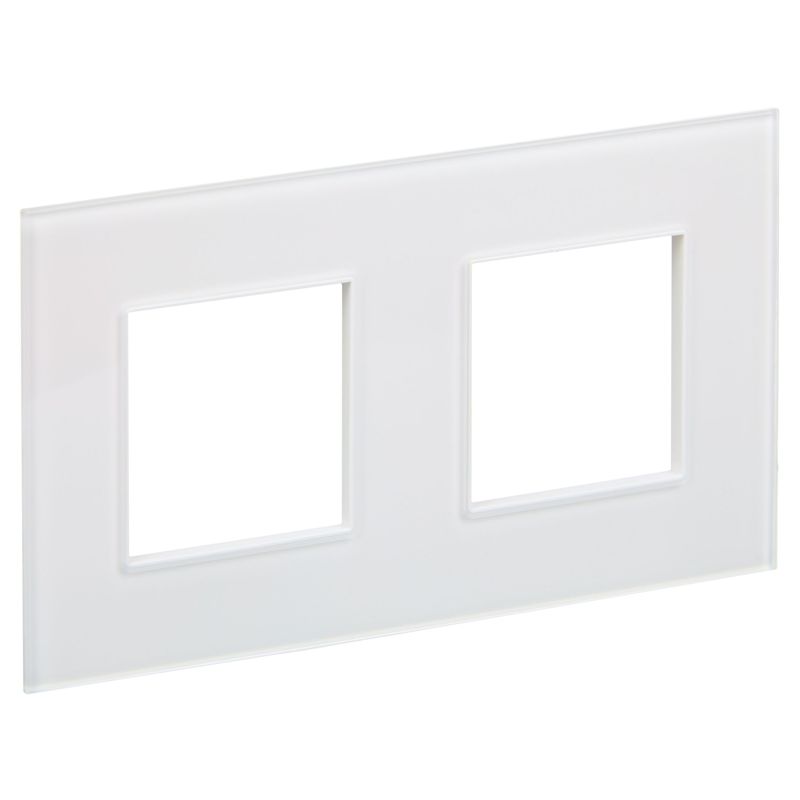 Рамка 2-м SKANDY SK-F22W стекло арктич. бел. IEK SK-M22-G-K01