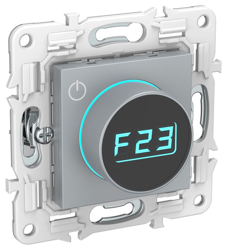 Термостат электронный SKANDY SK-T01Gr с индикацией сер. IEK SK-RT11-K03