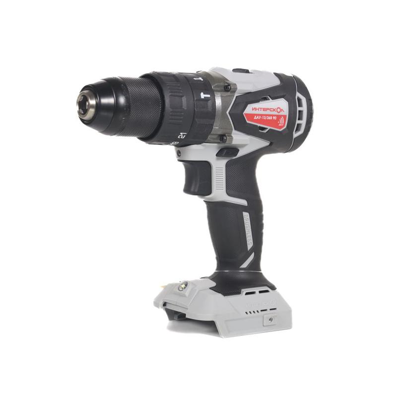 Дрель-шуруповерт аккумуляторная ударн. бесщеточн. ДАУ-13/36В 90 Li-ion АПИ (картон без аккум. и ЗУ) ИНТЕРСКОЛ 860.0.0.70
