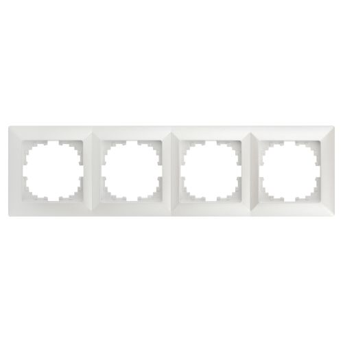 Рамка 4-м СП Solo 4-504-06 перламутр Intro Б0053997