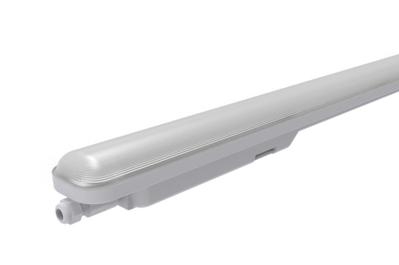 Светильник светодиодный ДСП WP 02 C 36W OP 840 L1200 1200х70х72мм 36Вт 4000К IP65 пылевлагозащ. бел. Русский Свет 15070223084