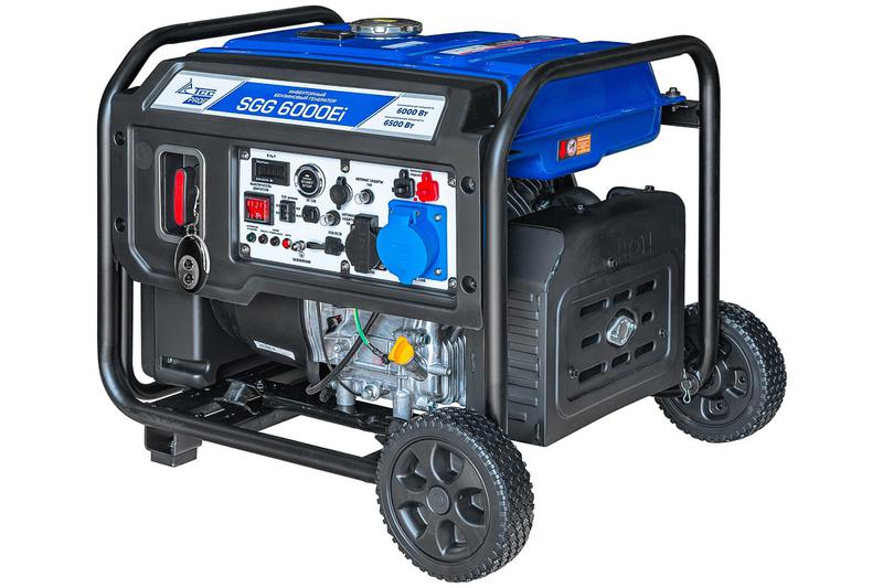 Генератор/электростанция/бензогенератор инверторный SGG 6000Ei ГК ТСС 060059