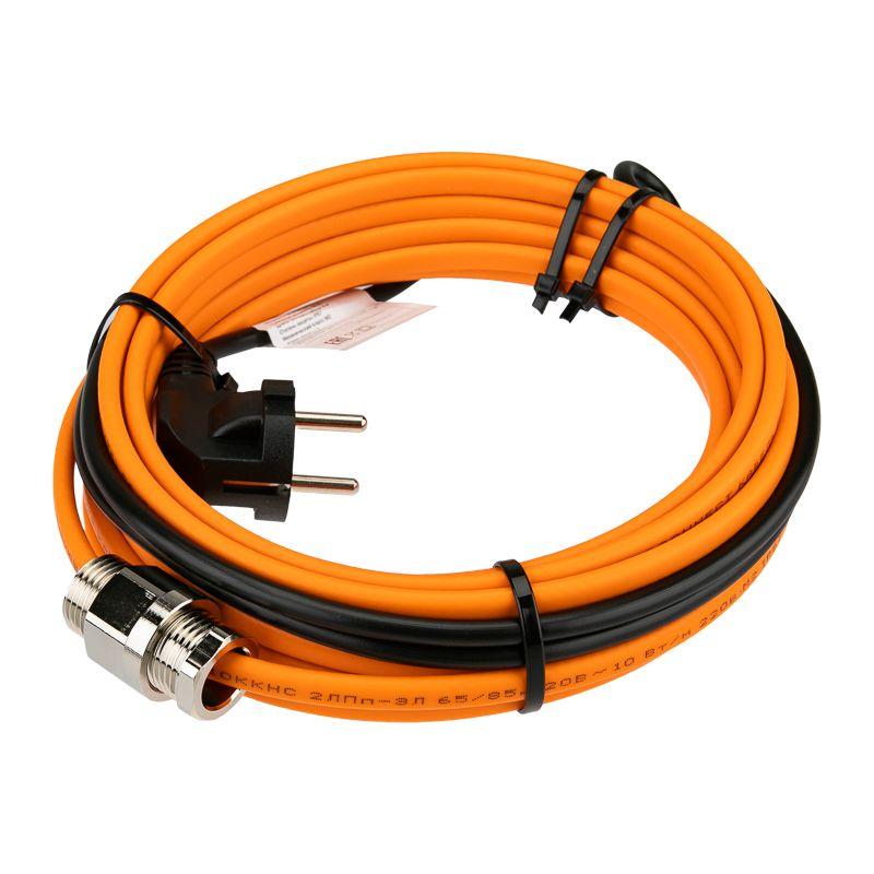 Кабель греющий саморег. 10 ККНС 2ЛПп-ЭЛ 65/85 в трубу 6м/60Вт PROconnect 51-0603-4