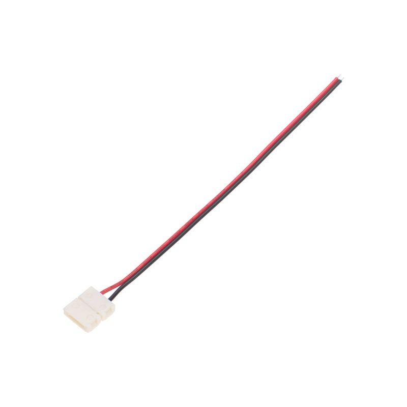 Коннектор с проводами для одноцветной светодиодной ленты SMD 10мм Rexant 148-116