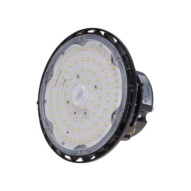 Светильник светодиодный ДСП 01 100Вт 6500К IP65 10000лм черн. для высоких пролетов Rexant 607-299