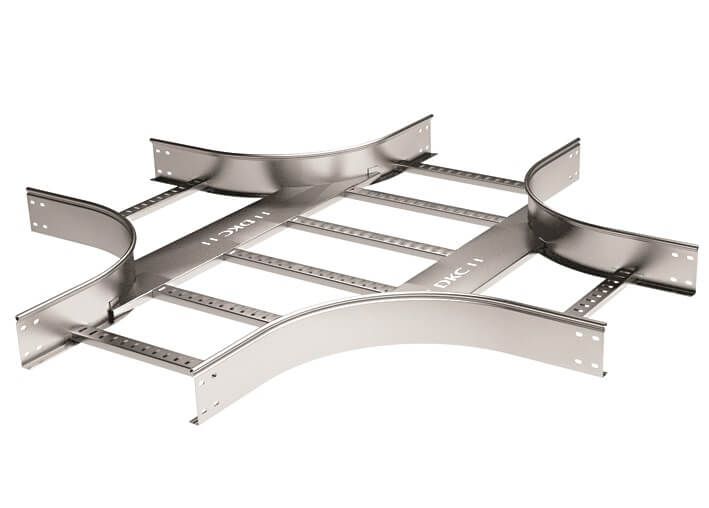 Ответвитель Х 50х500 R-300 лонжерон 1.5мм в компл. с крепежн. элемент. и соед. пластинами DKC LIX5305K