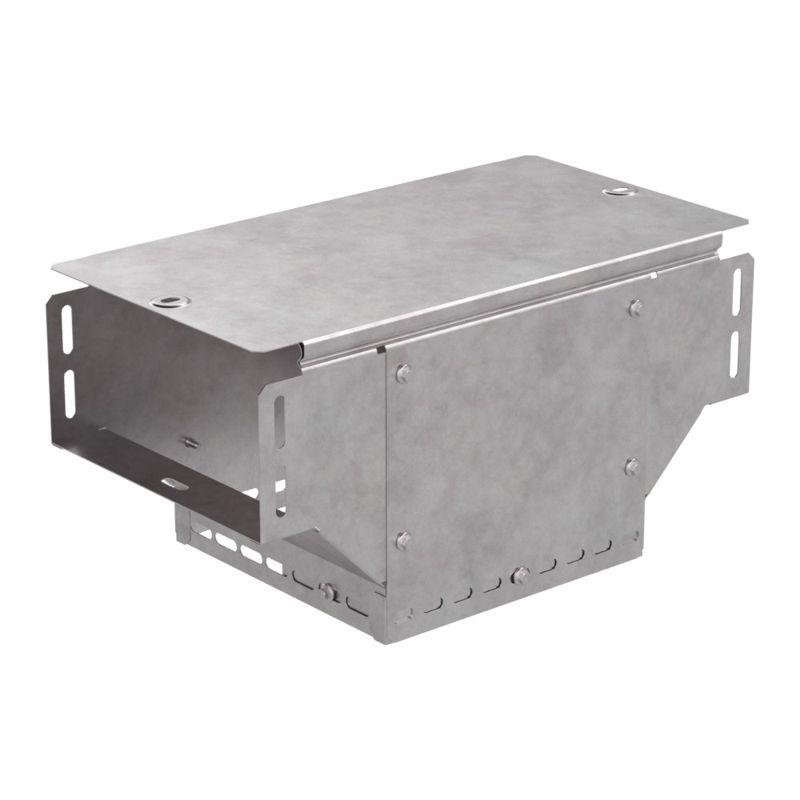 Ответвитель для лотка Т-образн. 200х100 верт. с крышкой Стандарт Промрукав PR16.0964