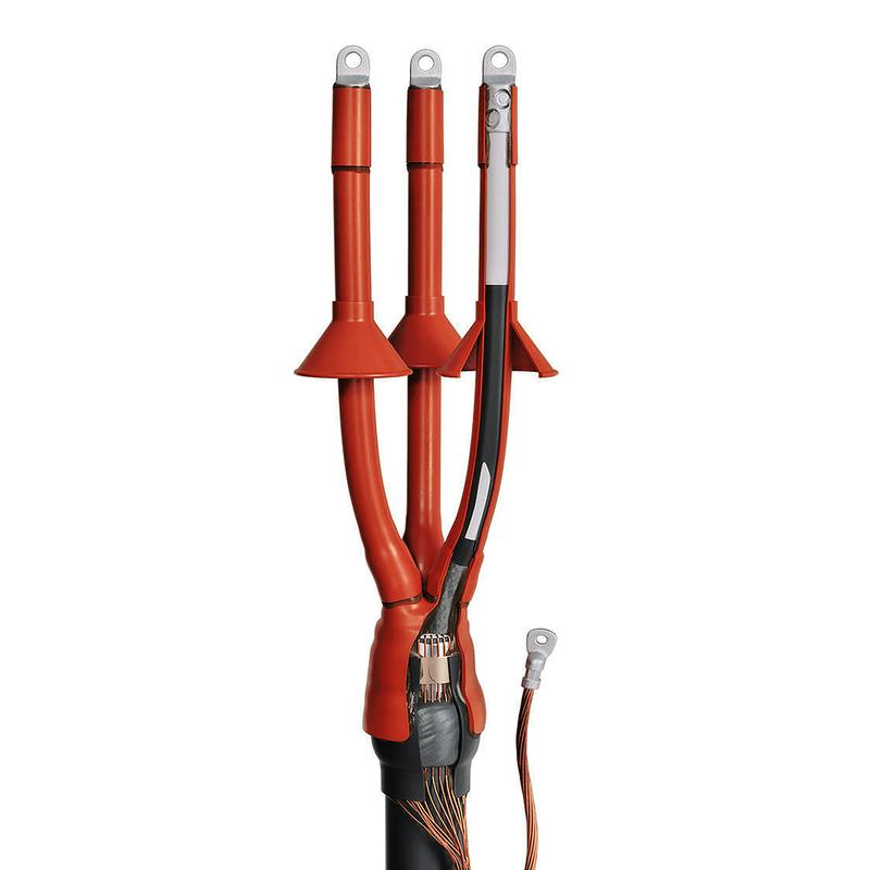 Муфта концевая внутр. установки 3ПКВтпнг-LS-10-(25-50)б(п)L1 ЭМ УХЛ3 (н-б) 3-х жильн. бронир. кабель с полупров. экраном с мед. пров. с изол. из сшитого полиэт. компл. наконечн. со срыв. болт. L муфты 500мм ПЭМИ PE7-10KV3FRG2X-2550ZL1