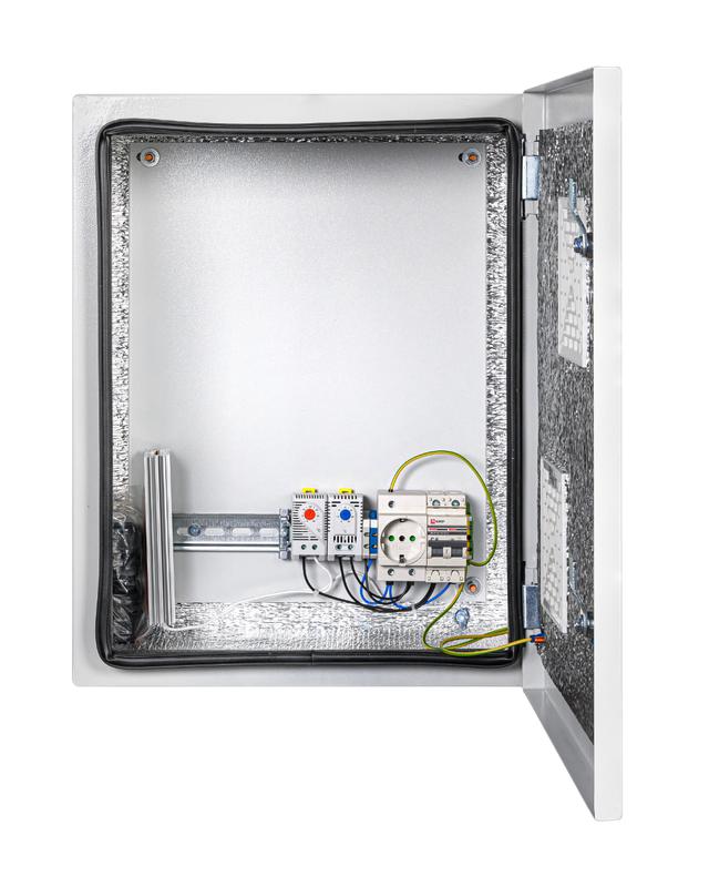 Шкаф климатический навесной 400х500х250 13УТПВ-П+ (Ver. 2.0) Mastermann 00-01021162