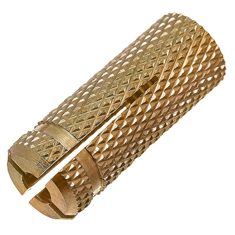 Анкер забивной М10 латун. (европодвес) (уп.3шт) СТРОЙМЕТИЗ 2490031