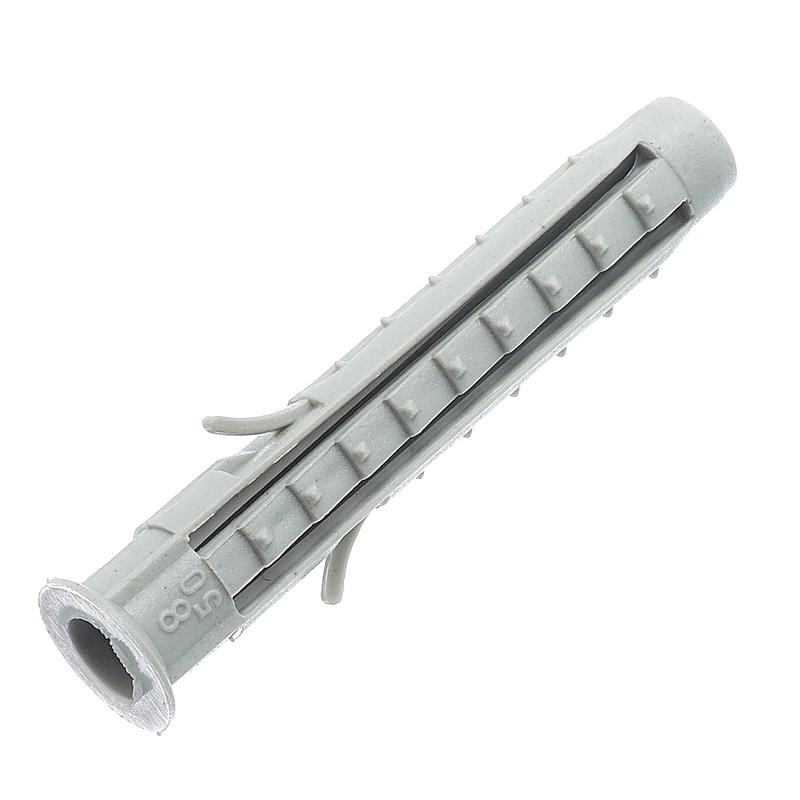 Дюбель 6х40 распорный с манжетом шипами и усами (уп.22шт) европодвес СТРОЙМЕТИЗ 2330061