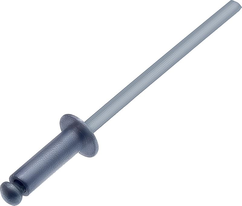 Заклепка вытяжная комбинированная 4.0х10 алюм./сталь (европодвес) (уп.20шт) СТРОЙМЕТИЗ 2570331