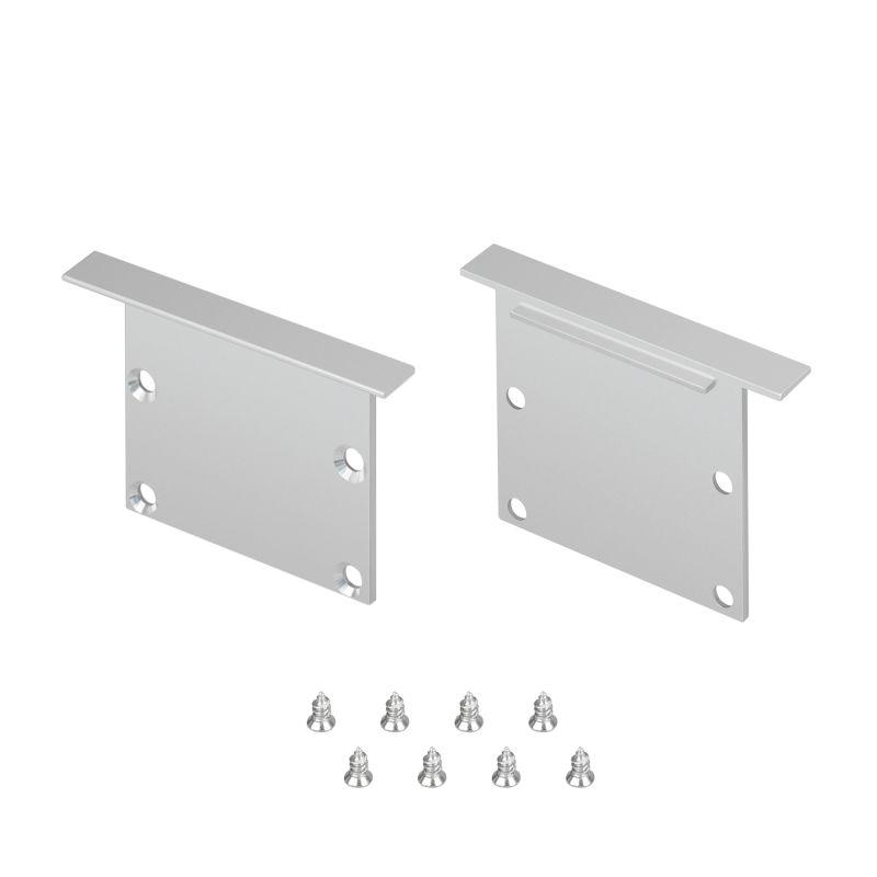 Заглушка LINIA49-F-S глухая металл (комплект) Arlight 041760