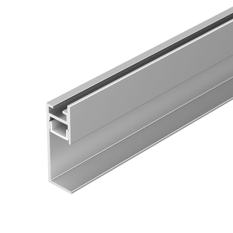 Профиль PLINTUS-H35-F-2000 ANOD L2000 алюм. Arlight 046858