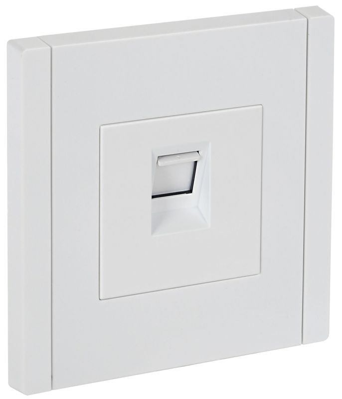 Розетка компьютерная RJ45 кат.6 FORTE&PIANO FP231 бел. IEK FP-K10-2-K01