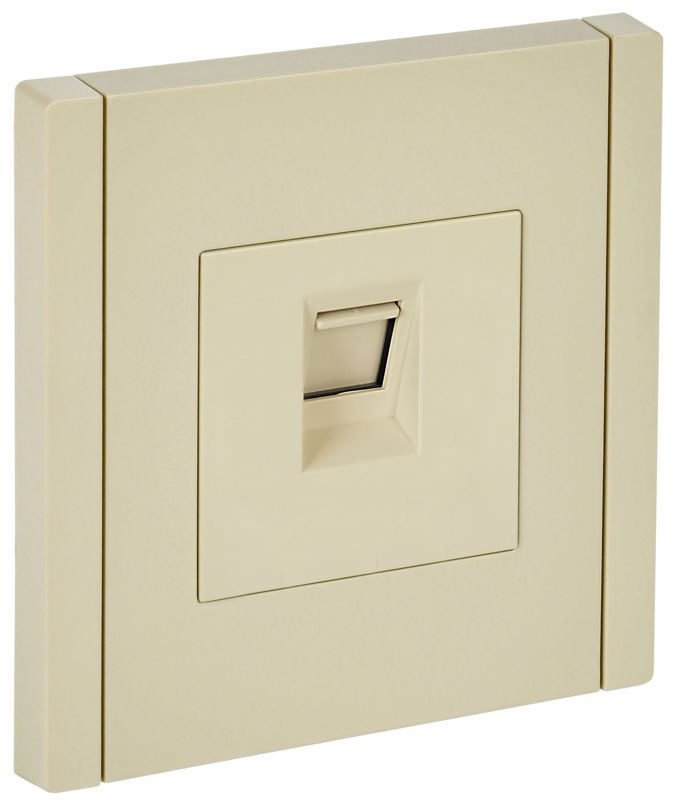 Розетка компьютерная RJ45 кат.6 FORTE&PIANO FP431 ваниль IEK FP-K10-2-K10