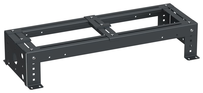 Кронштейн для монтажа лотка на шкаф 800мм черн. LINEA S ITK LS-SBT05-800