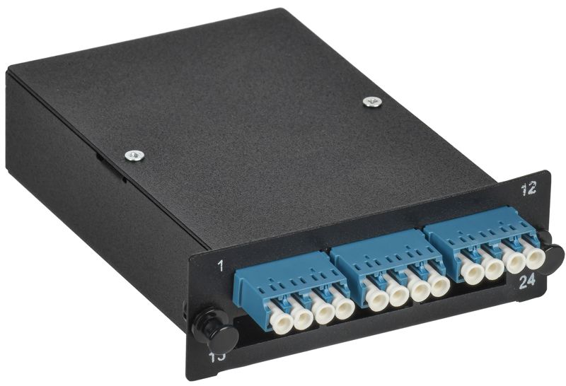 Кассета для кросса ST OS2 MTPm 3хLC-quad (12 ОВ) ITK FCPS-9002-MTPM-012LCQ