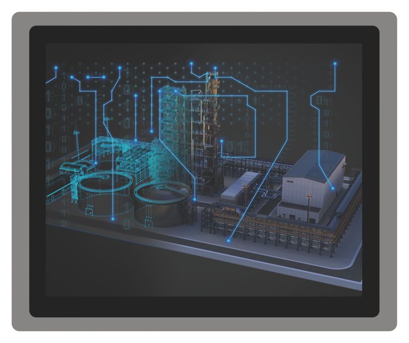 Компьютер панельный промышленный J1900 4Гб RAM 64Гб ROM SSD 17дюйм win ONI ICW-F-19-1-1S-170CS-00002