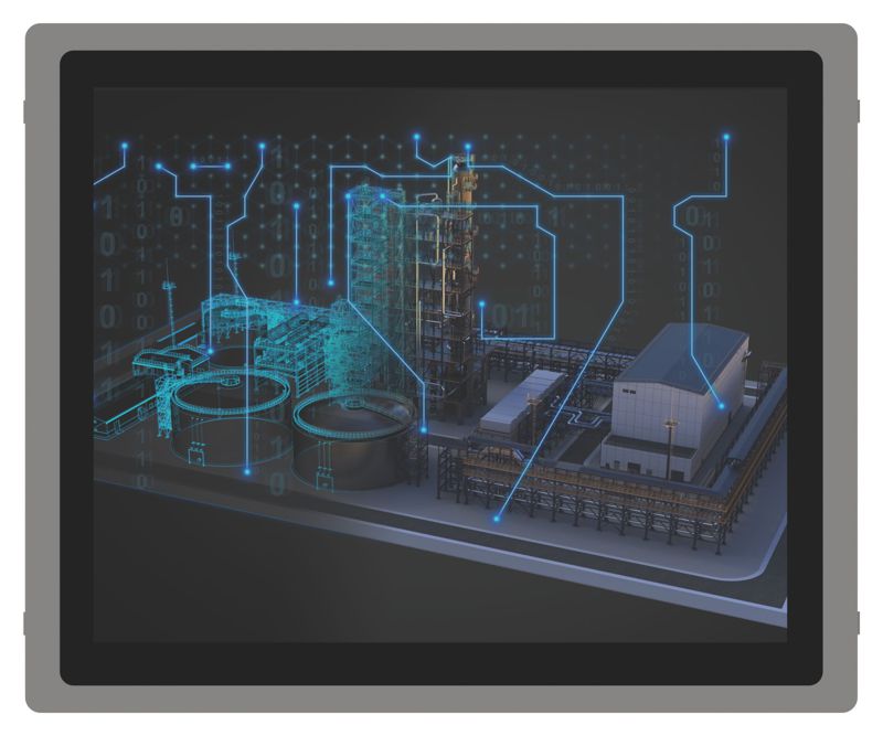 Компьютер панельный промышленный i3 4Гб RAM 128Гб ROM SSD 19дюйм win ONI ICW-F-I3-1-2S-190CS-00002