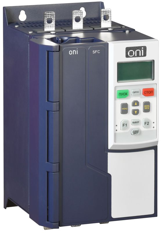 Устройство плавного пуска SFC 3Ф 380В 37кВт 74А Uупр 110-220В ONI SFC-33-37