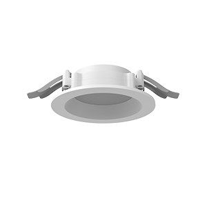 Светильник светодиодный DL-01 Pro 100мм 10Вт 4000К IP65/40 CRI90 120х49мм круглый встраив. RAL9003 бел. муар с рассеив. опал VARTON V1-RF-0R111-10000-6501040