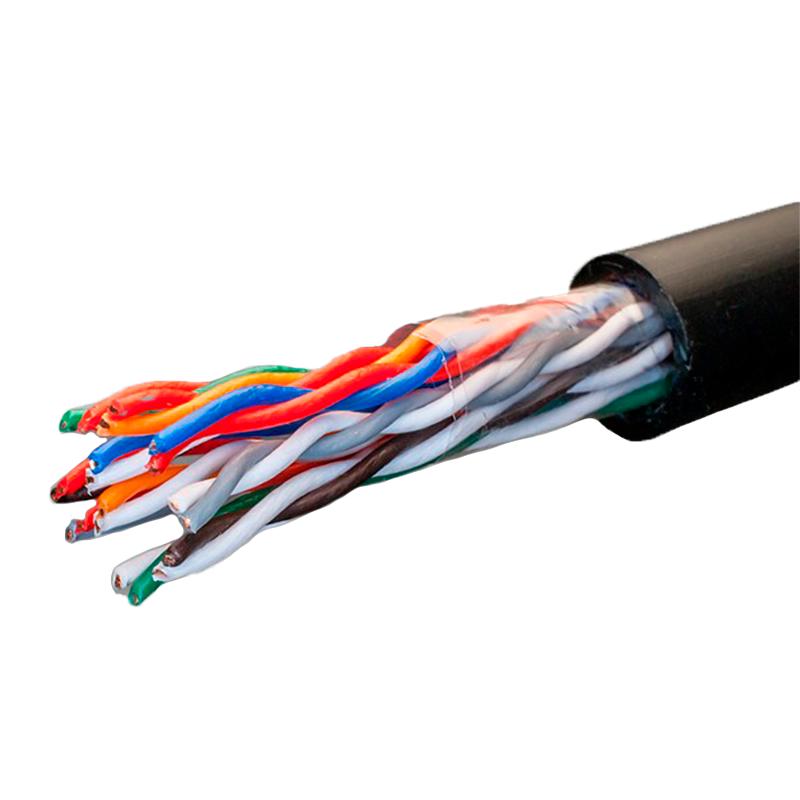 Кабель витая пара UTP кат.5E 10х2хAWG24 solid Cu PE Out Standard (м) SUPRLAN 01-0403-1