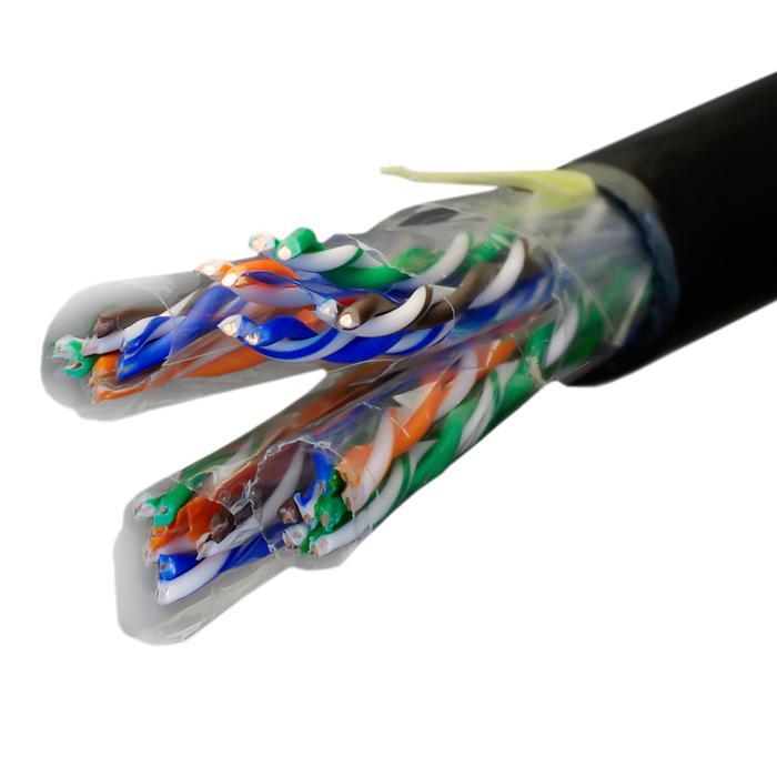 Кабель витая пара FTP кат.5E 16х2хAWG24 solid Cu PE Out Standard (м) SUPRLAN 01-1202-1