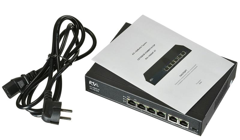 Коммутатор сетевой Rvi RVi-1NS04F-2T