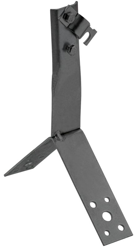 Держатель проводника круглого 6-10мм конька винт. H=80мм оцинк. сталь TD IEK ZDP80-13-4-16-80