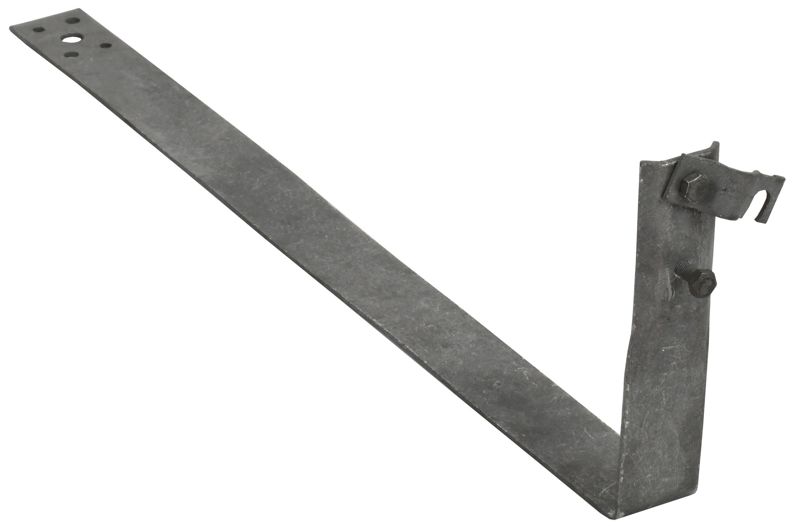 Держатель проводника круглого 6-10мм черепич. кровля L430мм оцинк. сталь TD IEK ZDP80-13-5-16-430