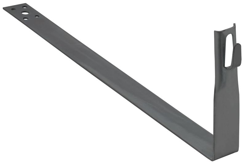 Держатель проводника круглого 6-8мм черепич. кровля L430мм оцинк. сталь TD IEK ZDP80-13-5-68-430