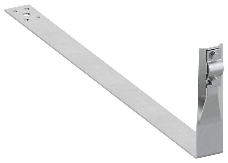 Держатель проводника круглого 6-10мм черепич. кровля L380мм оцинк. сталь HDZ IEK ZDP80-14-5-16-380