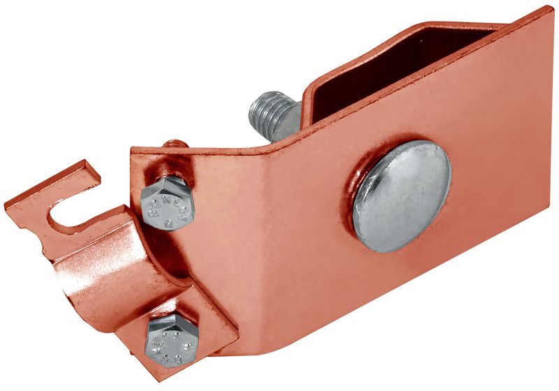 Держатель проводника круглого 6-10мм желоб водостока медь IEK ZDP80-50-8-16