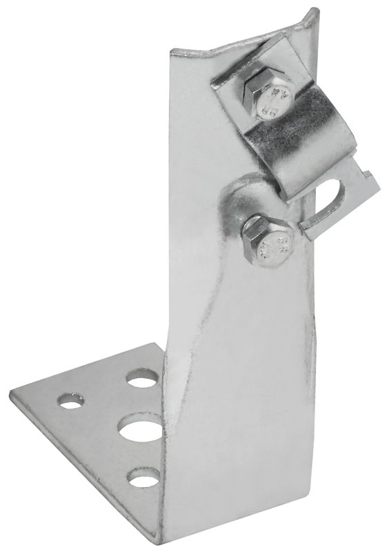 Держатель проводника круглого 6-10мм винт. угловой H=80мм оцинк. сталь IEK ZDP87-11-1-16-80