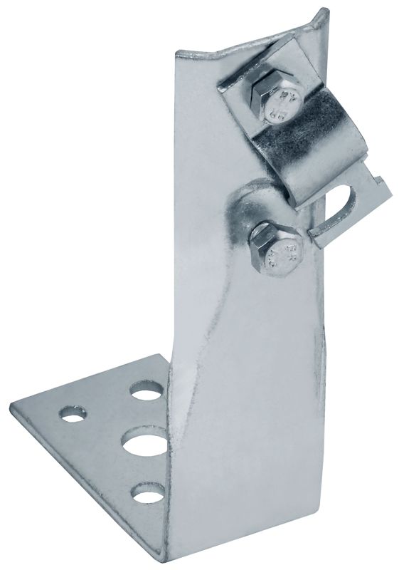 Держатель проводника круглого 6-10мм винт. угловой H=60мм оцинк. сталь HDZ IEK ZDP87-14-1-16-60