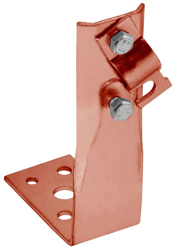 Держатель проводника круглого 6-10мм винт. угловой H=80мм медь IEK ZDP87-50-1-16-80