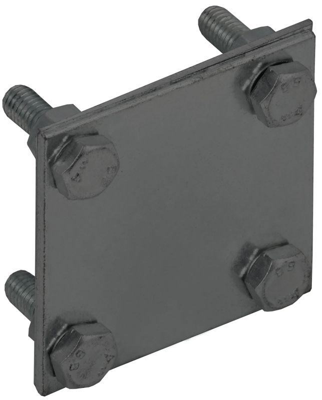 Зажим крестообразный полоса-полоса 40мм оцинк. сталь TD IEK ZCC63-13-1-40