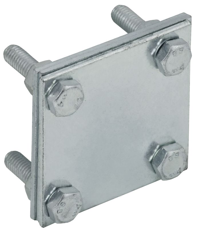 Зажим крестообразный с раздел. полоса-полоса 40мм оцинк. сталь HDZ IEK ZCC68-14-1-40