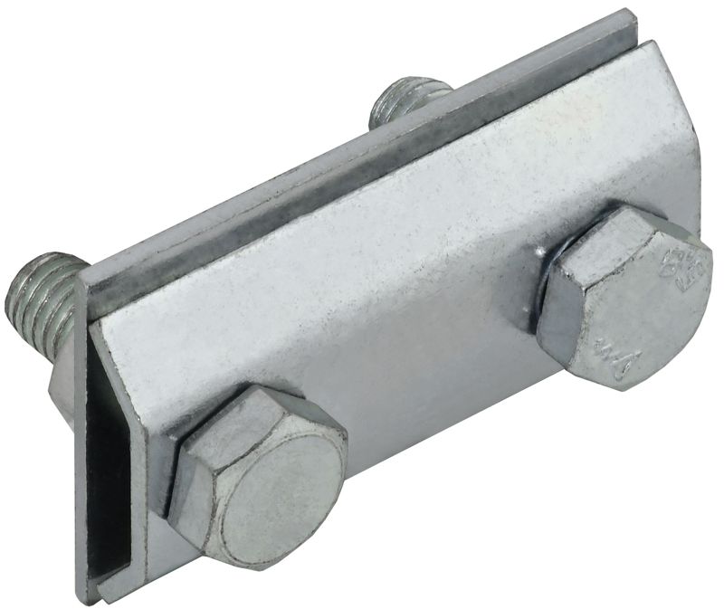 Зажим соединительный сквоз. пруток-пруток 8мм оцинк. сталь IEK ZCC86-11-1-08