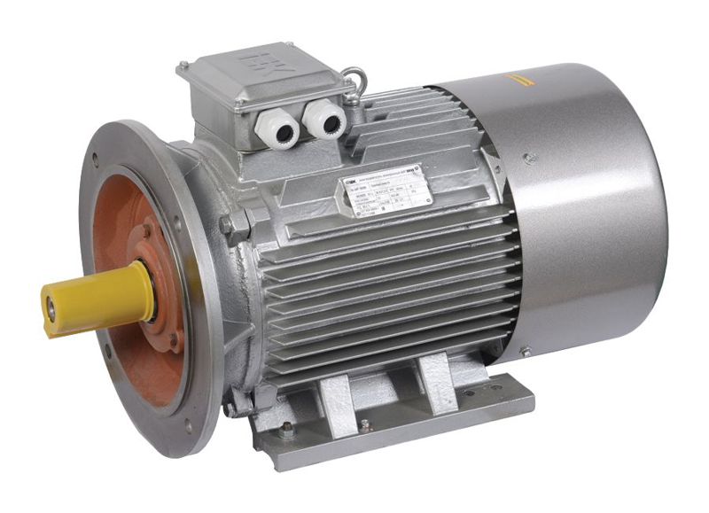 Электродвигатель АИР DRIVE 3ф 132M8 380В 5.5кВт 750об/мин 2081 IEK DRV132-M8-005-5-0720-1