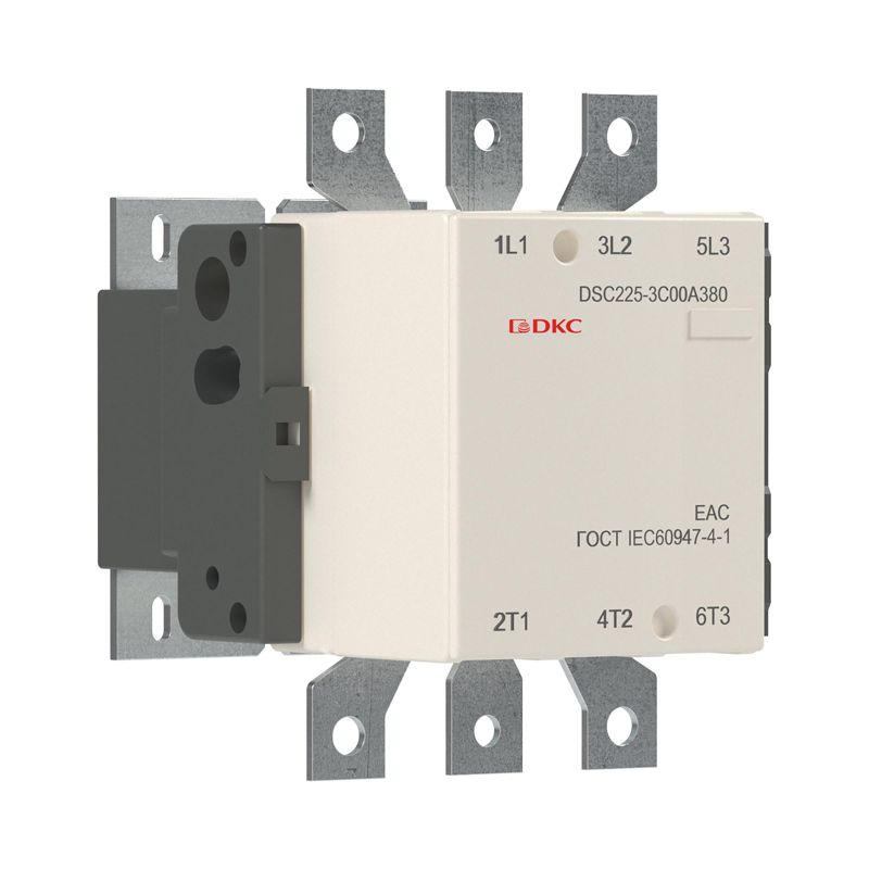 Контактор магнитный DSC225-3C00A380 225А 110кВт (AC3) 380В AC YON DSC225-3C00A380