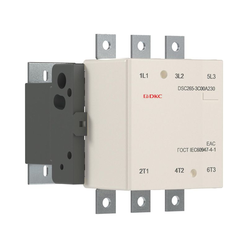 Контактор магнитный DSC265-3C00A230 265А 130кВт (AC3) 220В AC YON DSC265-3C00A230