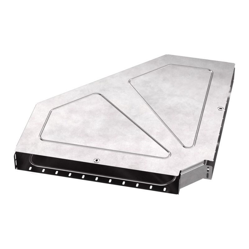 Угол горизонтальный внутренний 90град. 600х80 с крышкой Стандарт Промрукав PR16.0629